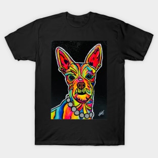 Colorful Spirit of Samantha Dee the Chihuahua T-Shirt